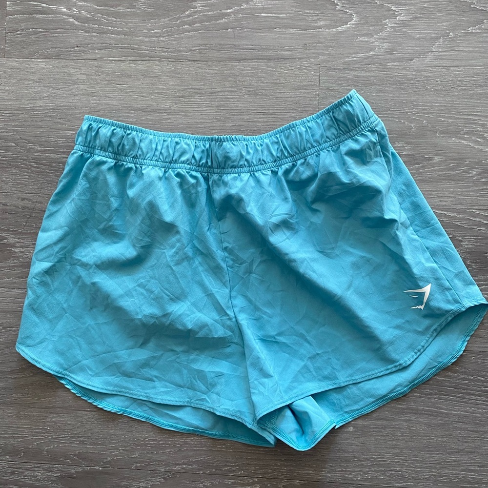 Women’s blue gymshark small shorts